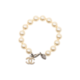 Chanel 'CC' Pearl Bracelet