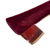 Salvatore Ferragamo Velvet Bow Heels - Women's 8