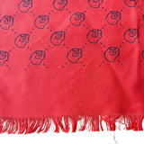 Gucci 'Ghost' Silk Scarf