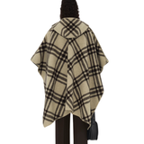 Burberry 'Catherine' Wool Cape - Women's O/S