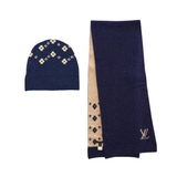 Louis Vuitton Hat & Scarf Set