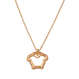 Versace 'La Medusa' Curved Pendant Necklace