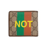 Gucci 'Not Fake' Bi-Fold Wallet