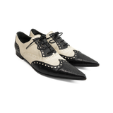 Gucci 'Gia' Pointed Toe Oxfords - Women's 37