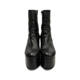 Dries Van Noten Leather Platform Boots - Women's 36.5
