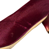 Salvatore Ferragamo Velvet Bow Heels - Women's 8