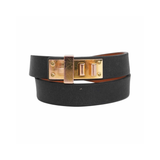 Hermes 'Mini Dog Double Tour' Bracelet