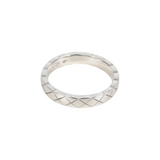 Chanel Diamond Quilted Ring - 6