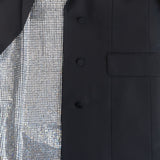 Gucci 'DIY' Rhinestone Jacket - Women's 42