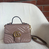 Gucci 'GG Marmont Mini' Top Handle Bag