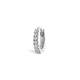 Maria Tash 'Diamond Eternity Hoop' Huggie Earring