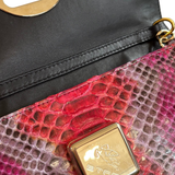 Etro Snakeskin Clutch