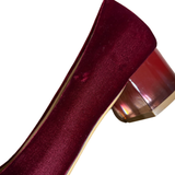 Salvatore Ferragamo Velvet Bow Heels - Women's 8