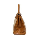 Hermes 'Toile Kelly Retourne 35' Handbag