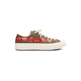 Converse x CDG PLAY 'Chuck 70 Multi Heart' Sneakers - Men's 44
