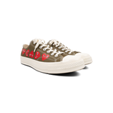 Converse x CDG PLAY 'Chuck 70 Multi Heart' Sneakers - Men's 44