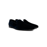 Manolo Blahnik 'Mario' Velvet Loafers - Men's 11