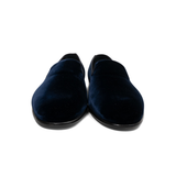 Manolo Blahnik 'Mario' Velvet Loafers - Men's 11