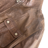 Hugo Boss Leather Jacket - Men's 54