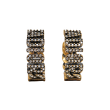 Christian Dior 'J'Adior' Crystal Hoop Earrings