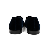 Manolo Blahnik 'Mario' Velvet Loafers - Men's 11