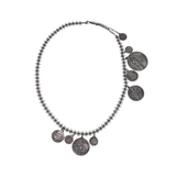 Chanel 'CC Coin' Gunmetal Chain Belt