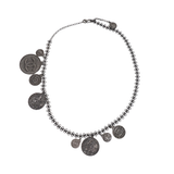 Chanel 'CC Coin' Gunmetal Chain Belt