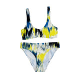 Wolford 'Citron Print' Bikini - Women's M