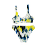 Wolford 'Citron Print' Bikini - Women's M