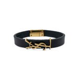 Saint Laurent Leather Bracelet