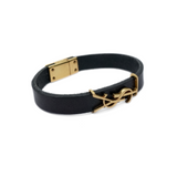 Saint Laurent Leather Bracelet