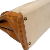 Hermes 'Toile Kelly Retourne 35' Handbag