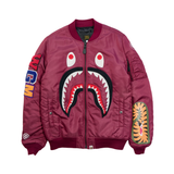 BAPE 'Shark MA-1' Bomber Jacket - Men's L
