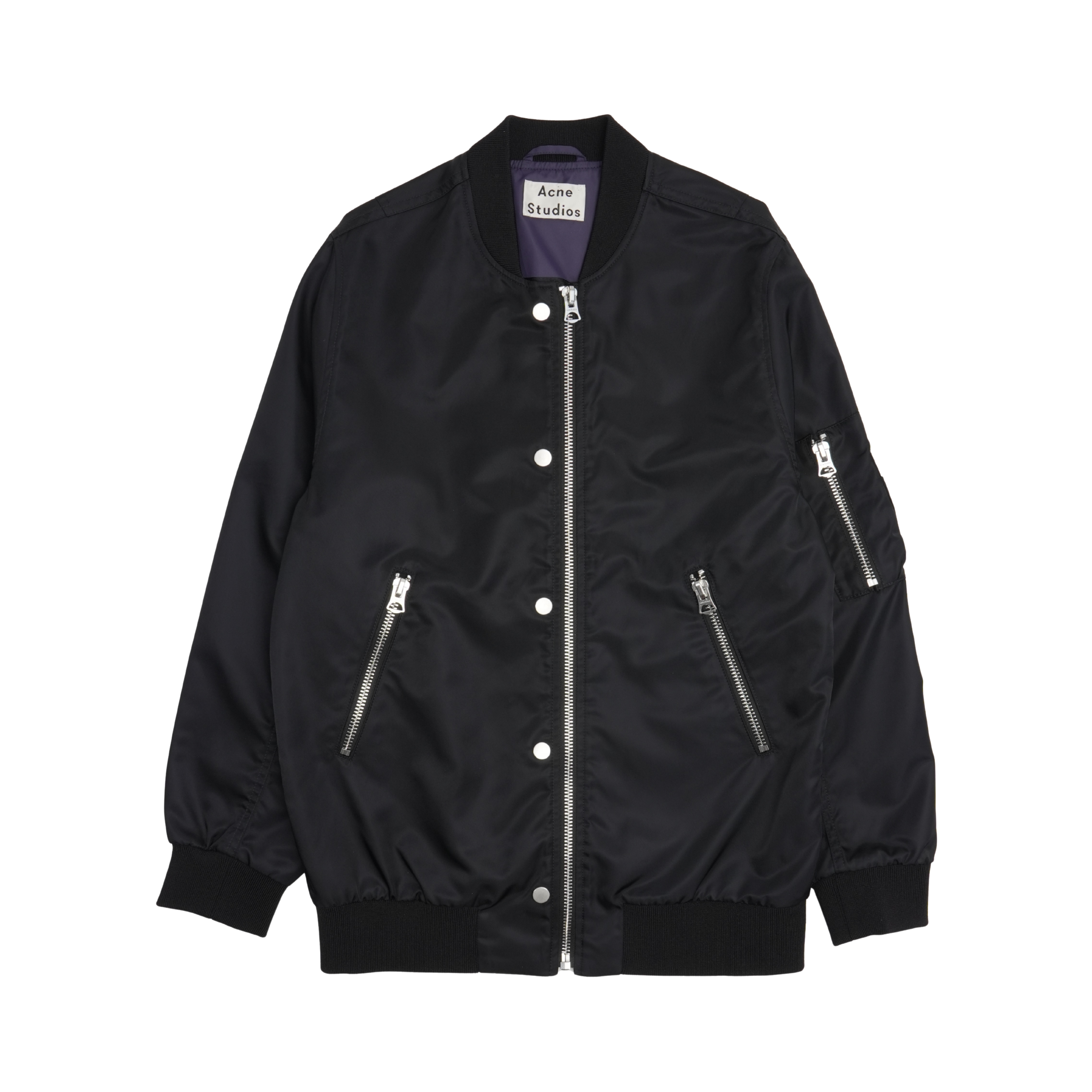 Acne Studios 'Makio' Bomber Jacket - Women's 32 – Fashionably Yours Acne Studios 'Makio' Bomber Jacket - Women's 32 – Fashionably Yours