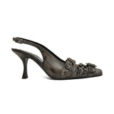Acne Buckle Detail Slingbacks - Women's 38