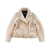 Acne 'Merlyn Shear' Aviator Jacket - Women's 34