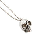 Alexander McQueen Stacked Skull Pendant Necklace