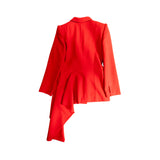 Alexander McQueen Red Blazer - Women's 44