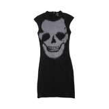 McQ by McQueen 'Skull' Fitted Dress - Women's S