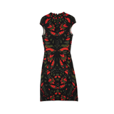 McQ by McQueen 'Butterfly' Fitted Dress - Women's XS