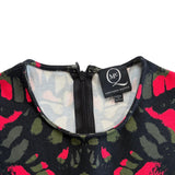 McQ by McQueen 'Butterfly' Fitted Dress - Women's XS