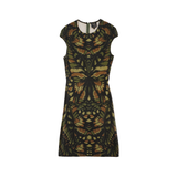 McQ by McQueen 'Butterfly' Fitted Dress - Women's S