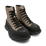 Alexander McQueen 'Tread Slick' Glitter High Tops - Women's 38