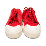 Alexander McQueen Velvet Platform Sneakers - Women's 36