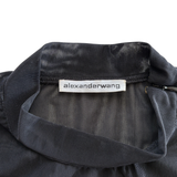 Alexander Wang Mesh Cropped Tee - Women's M