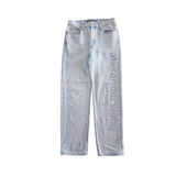 Alexander Wang 'EZ Cut-Out Logo' Jeans - Women's 27