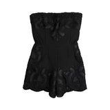 Alexis Black Romper - Women's M