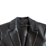 Alice + Olivia 'Mya' Vegan Leather Jacket - Women's XS
