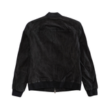 All Saints 'Kemble' Suede Bomber Jacket - Men's M