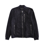 All Saints 'Kemble' Suede Bomber Jacket - Men's M
